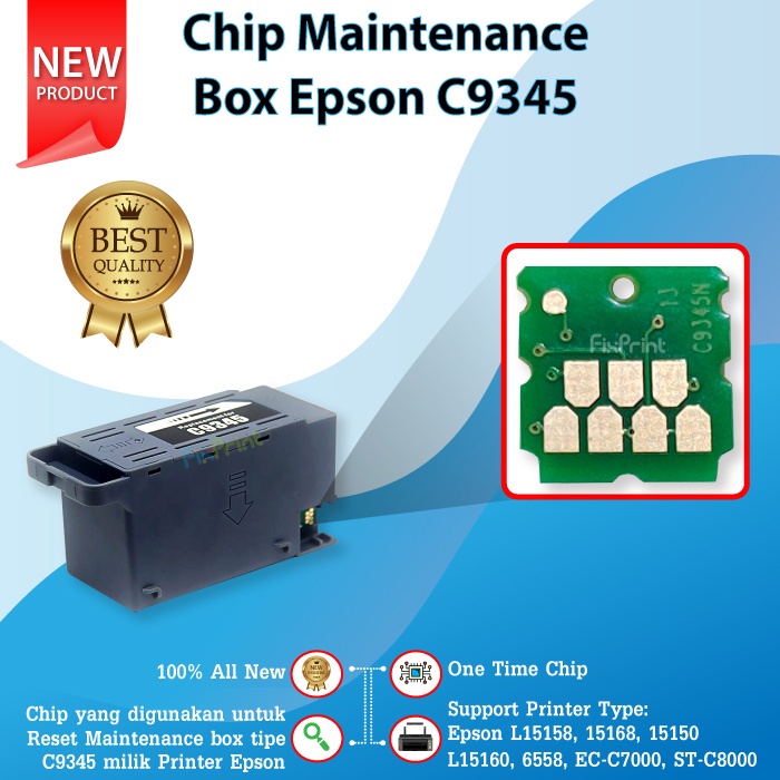 Jual Chip Maintenance Box C9345 C12c934591 Pxmb9 Epson L15150 L15160 M15140 Shopee Indonesia 5615