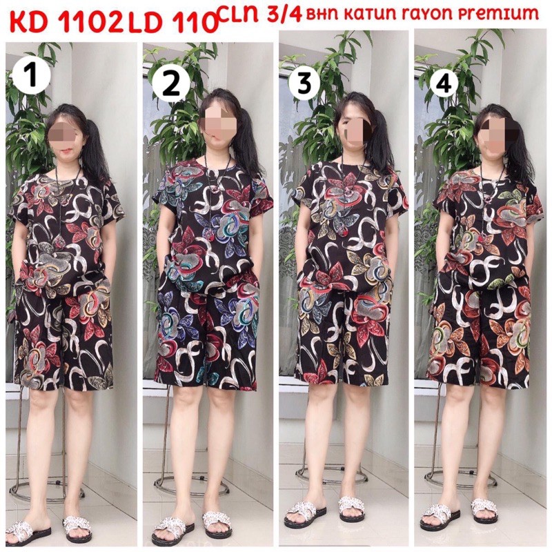 3/4 Katun Rayon Dailywear