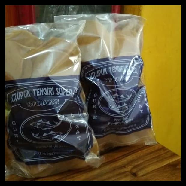 

DISKON TERBATAS !!! KERUPUK TENGIRI SUPER KHAS JEPARA TERLARIS