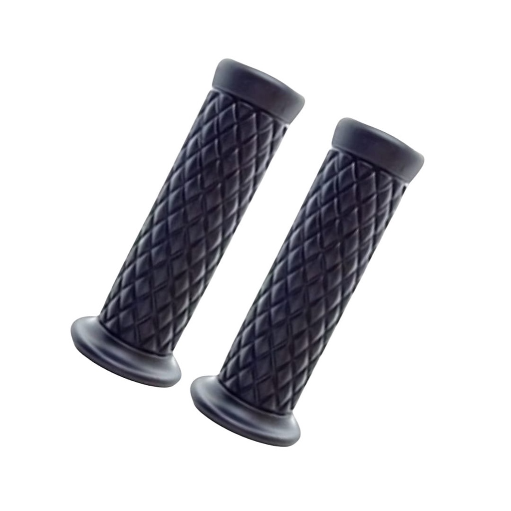 HANDFAT HANDGRIP WAJIK MOSCOW KARET GRIP DIAMOND POLOS - HITAM MOTOR VARIO BEAT NMAX MIO SATRIA FU VIXION DLL