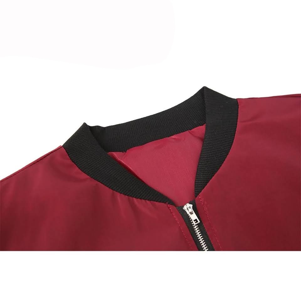 Jaket Bomber Wanita Basic Outer - JCCollections