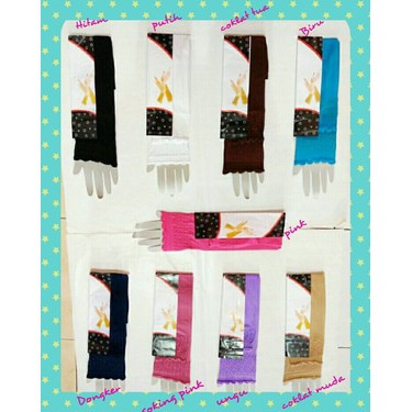 manset tangan renda / manset tangan / sarung tangan / manset muslimah