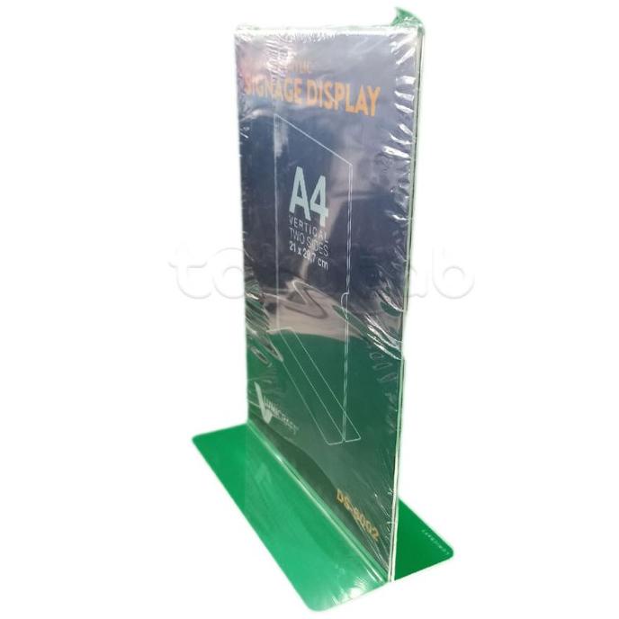 

Buruan Beli] Tokotab - Acrylic Display Signage Akrilik A4 Lumicraft Ds-6002