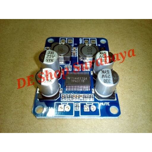 TPA3118 TPA 3118 BTL Mono Digital Amplifier 1x60Watt Termurah