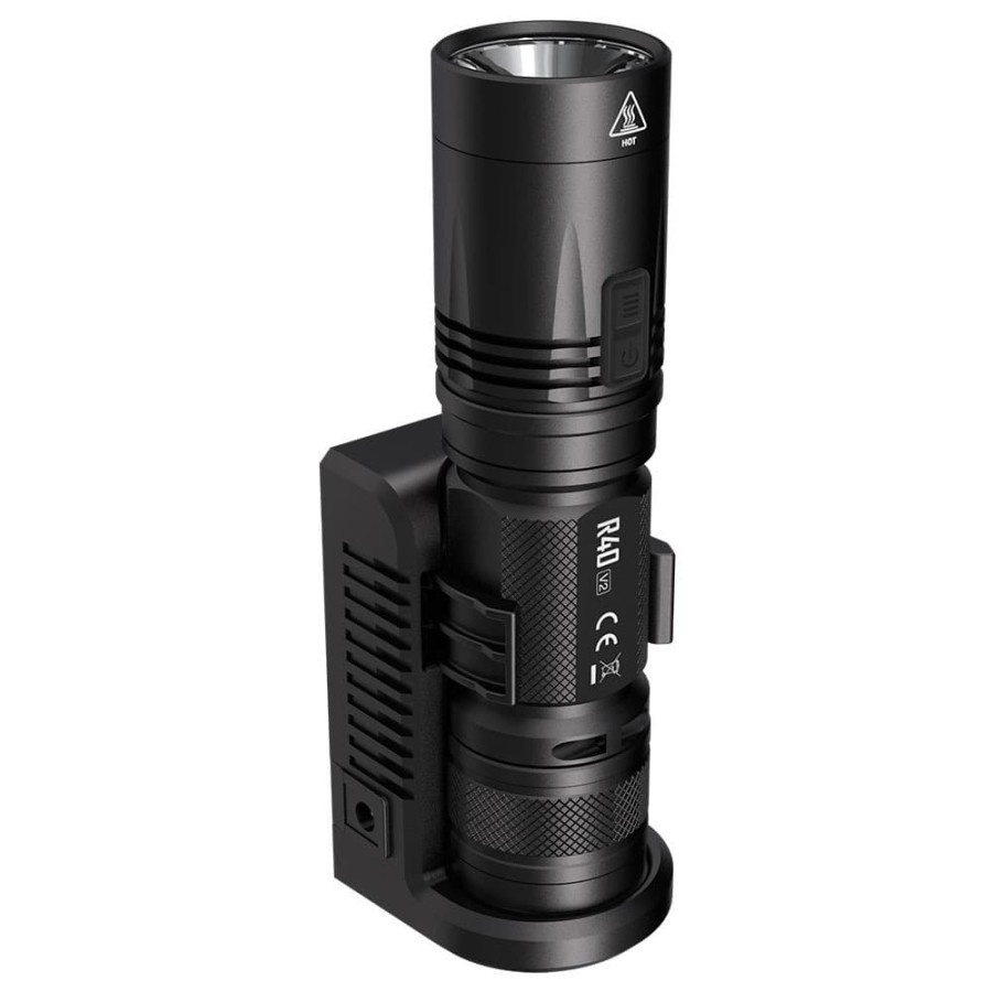 NITECORE R40 V2 Senter LED CREE XP-L HI V3 1000 Lumen - Black