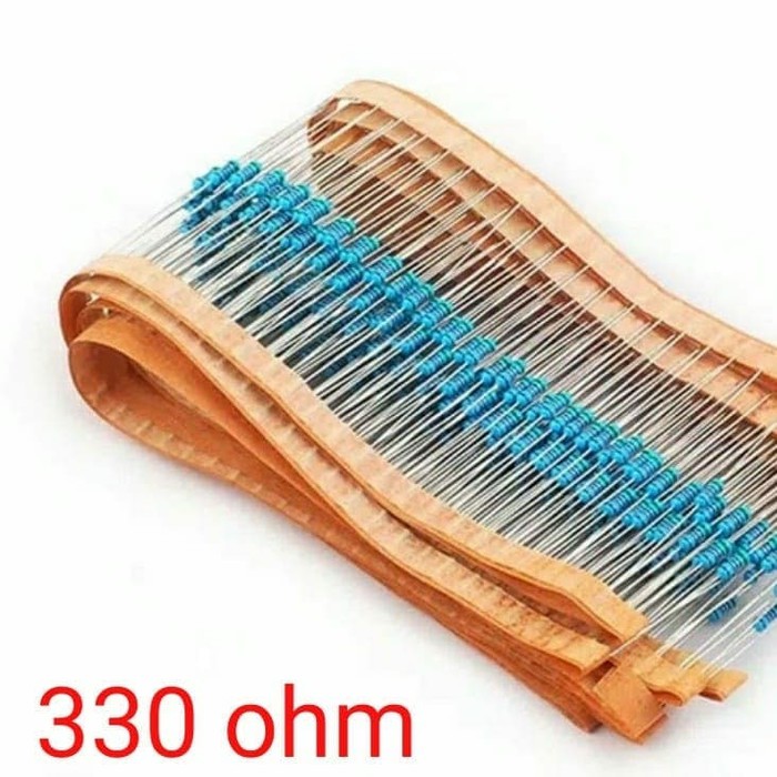 

Dijual Resistor 1/4watt 1% 330 ohm Metal Film Diskon