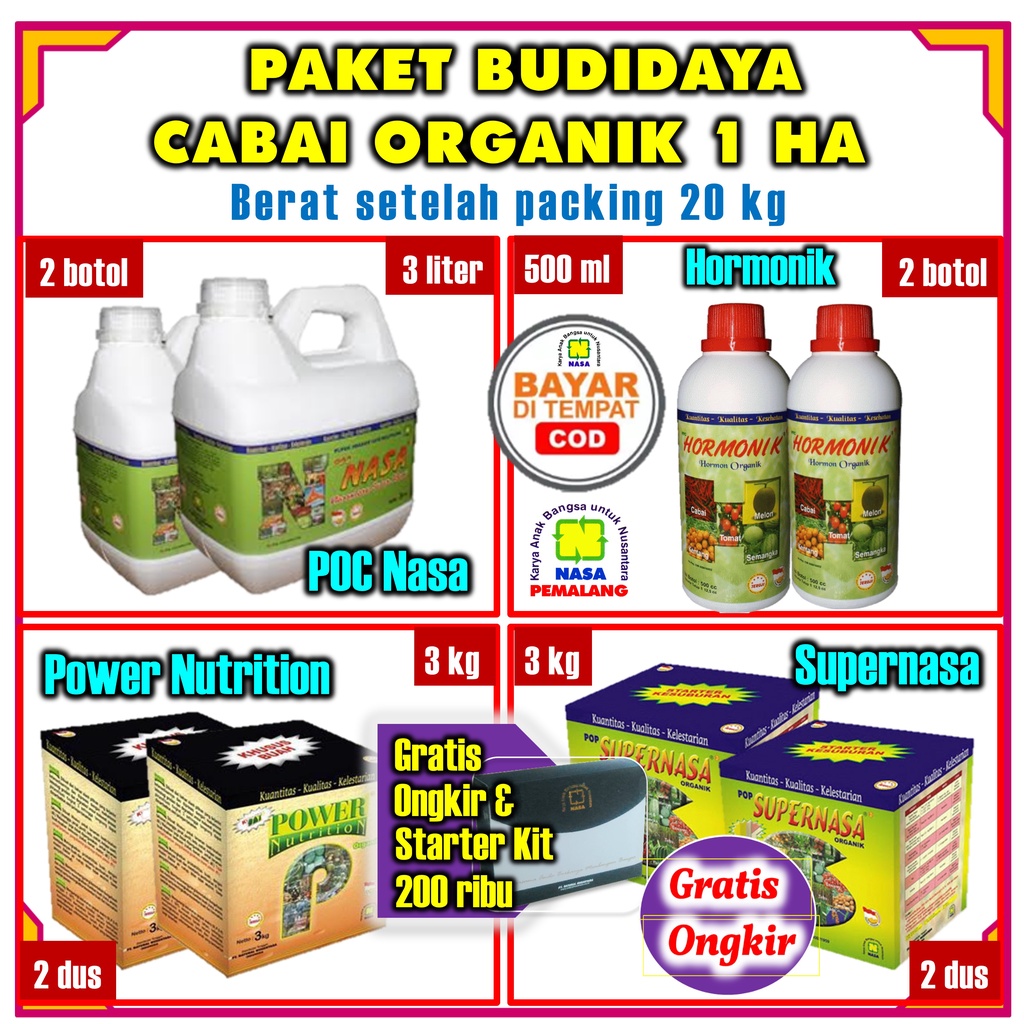 PUPUK CENGKEH ORGANIK  SUPER PLUS POWER NUTRITION SUPERNASA POC NASA HORMONIK KITB