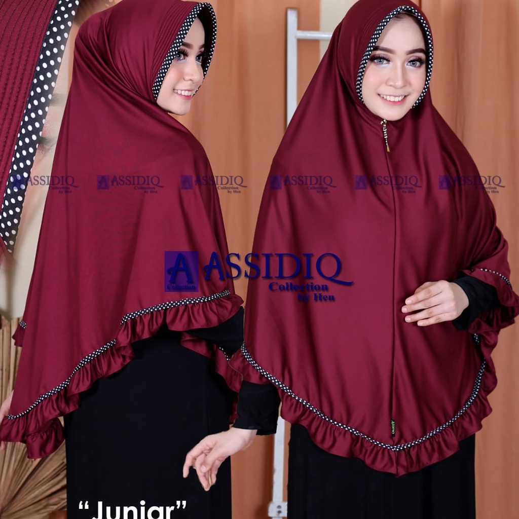 JILBAB KHIMAR /HIJAB JUMBO ORI ASSIDIQ JUNIAR/ JILBAB MURAH PED ANTEM