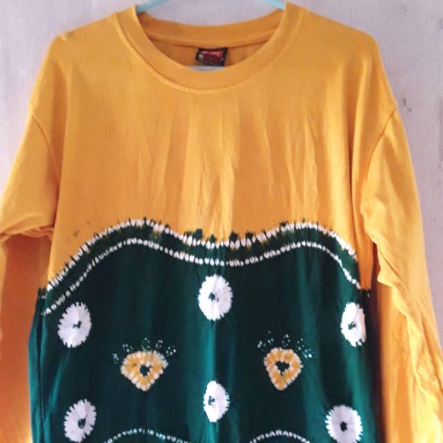 Kaos sasirangan lengan panjang