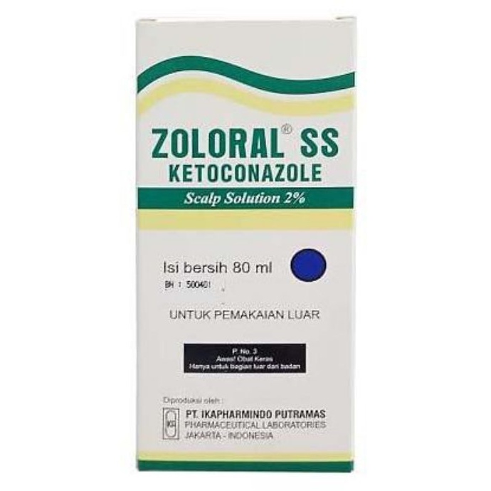 SHAMPOO ZOLORAL SS 80 ML SHAMPO ANTI KETOMBE 80ML