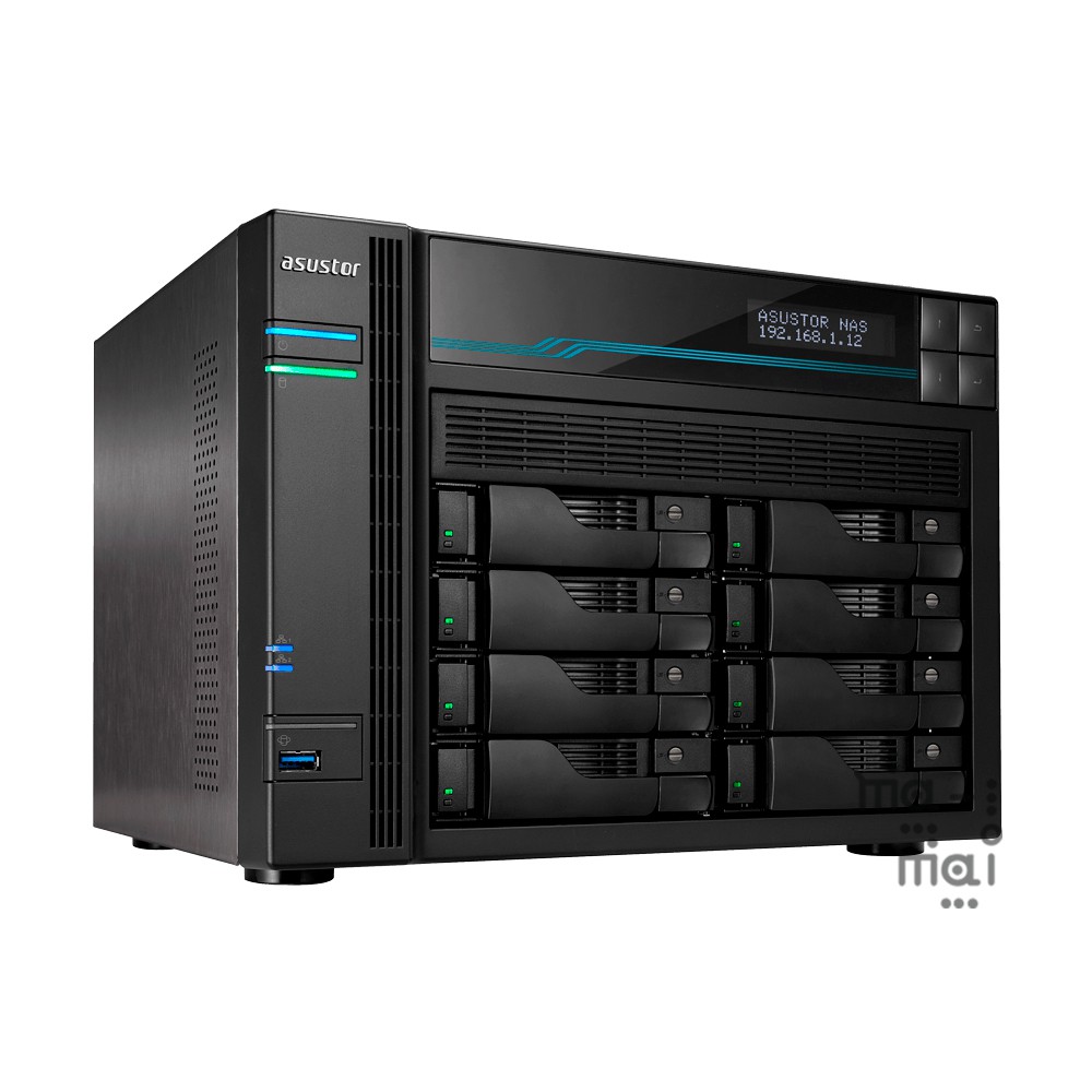 ASUSTOR AS6508T 8GB RAM 8-Bay NAS diskless Intel Denverton Quad-Core