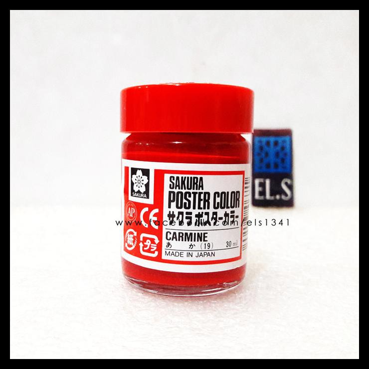 

Terlaris Sakura Poster Color 30 Ml Carmine (Cat Poster)