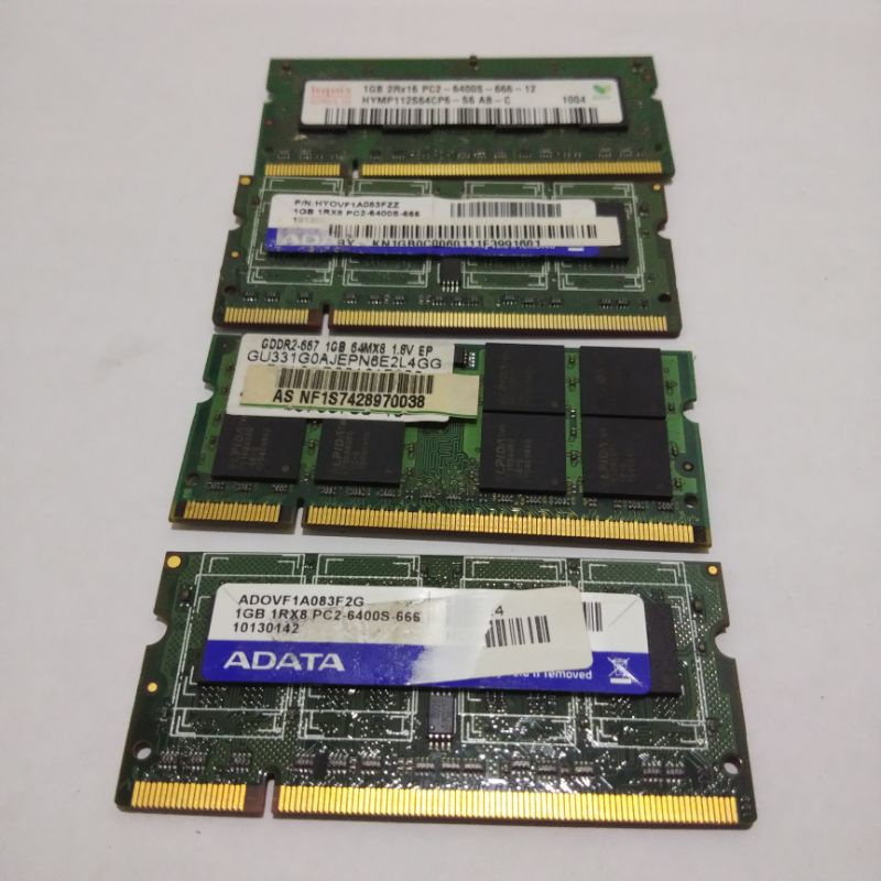 Ram Memory Laptop 1GB DDR2