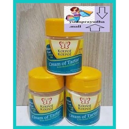 

54Etr7U- Cream Of Tar Tar Koepoe Kupu Bubuk Pelapis Kue 43Gr 9Uhhjt7-