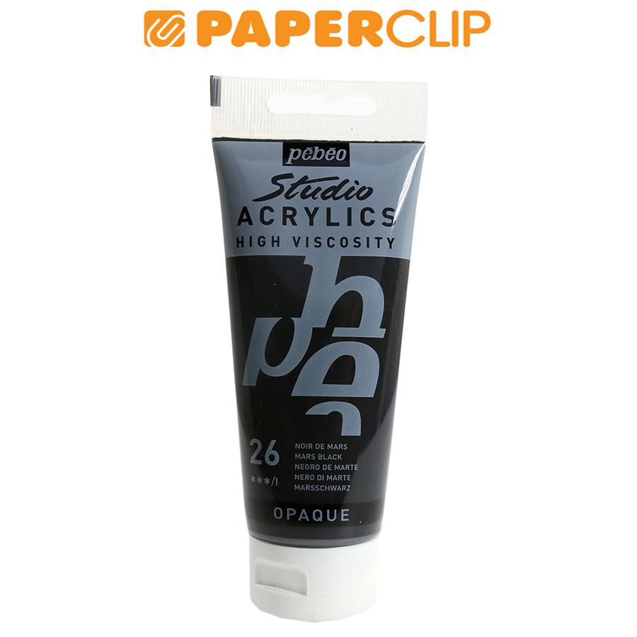 

CAT PEBEO ACRYLIC 100ML MARS BLACK 831-026