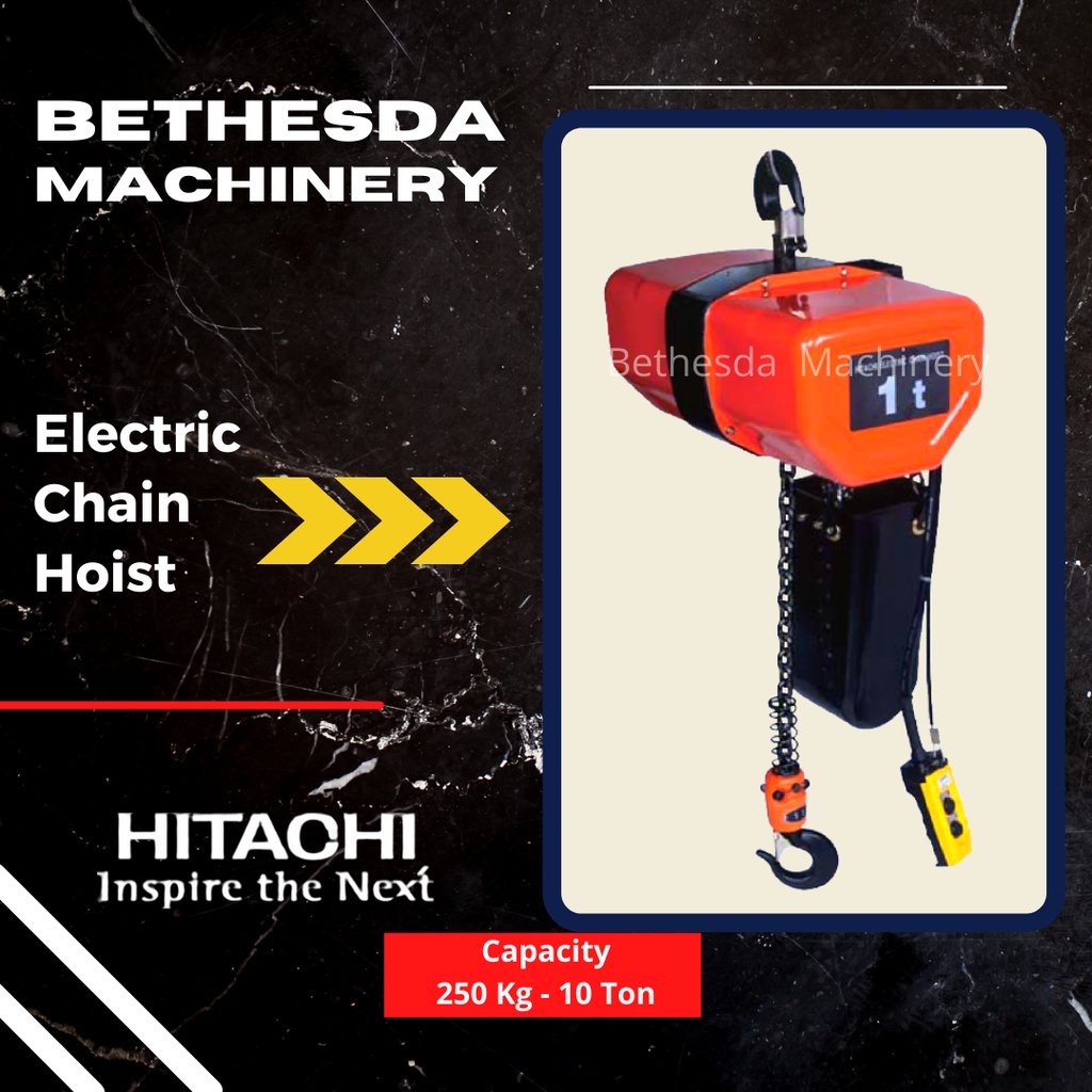 Hoist Chain Merk Hitachi 2 Ton 3 Ton 5 Ton Electric