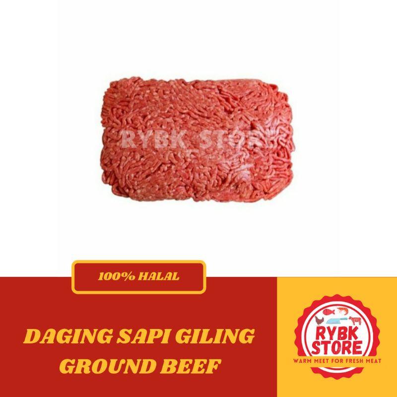 

DAGING GILING SAPI / MINCED BEEF / GROUND BEEF 500g