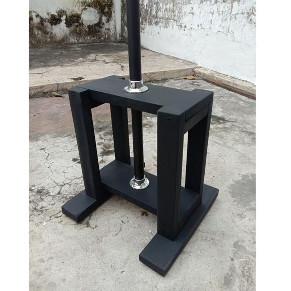

[KODE J6CHF] tatakan tiang bendera ruangan (1 lubang) produk baru