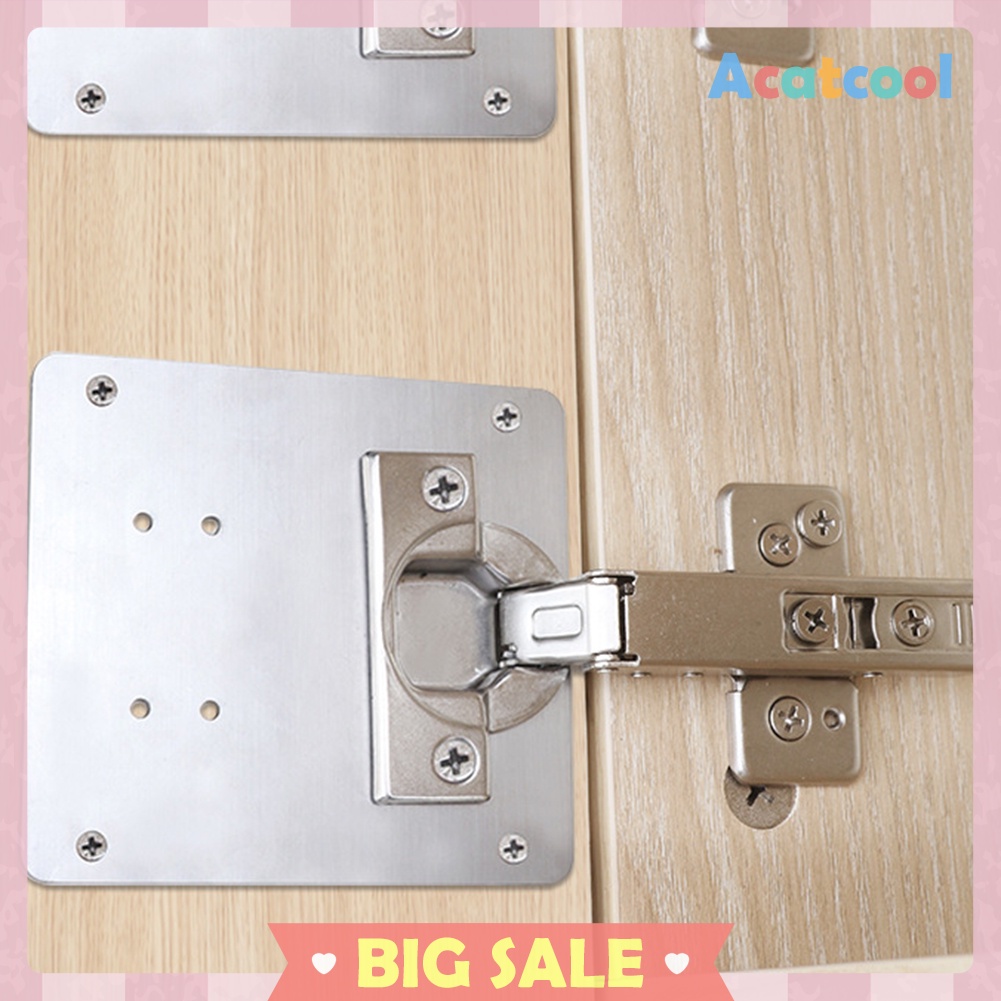 Hinge Repair Plate Cabinet Cupboard Furniture Drawer Window Repair Hardware