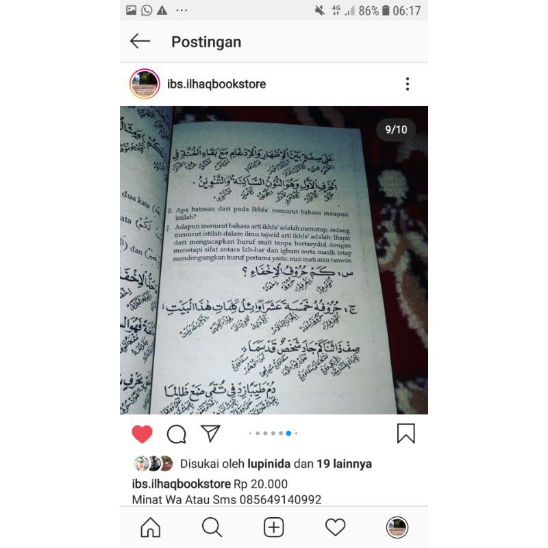 Hidayatul mhstafid terjemah dan makna pegon