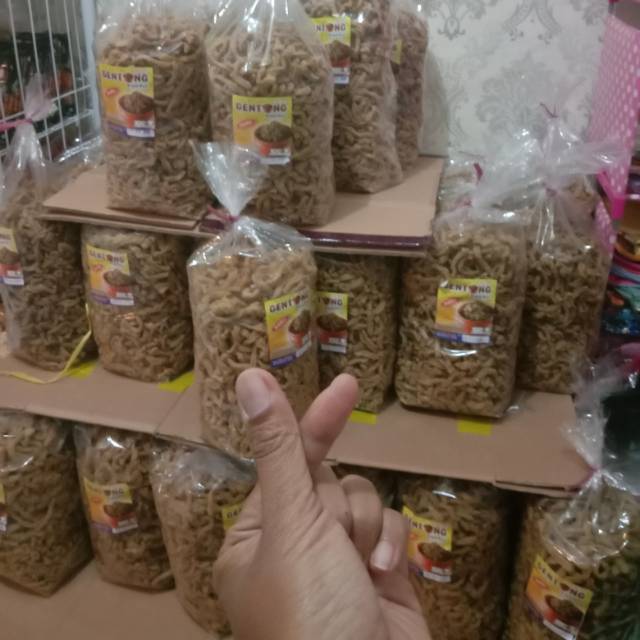 

Keripik Usus cap GENTONG