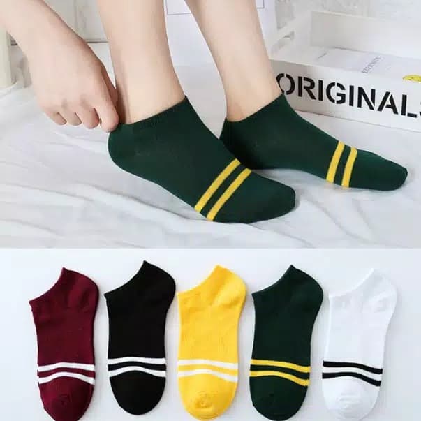 Kaos Kaki Pendek Fashion Wanita Kaoskaki Socks ankle 419