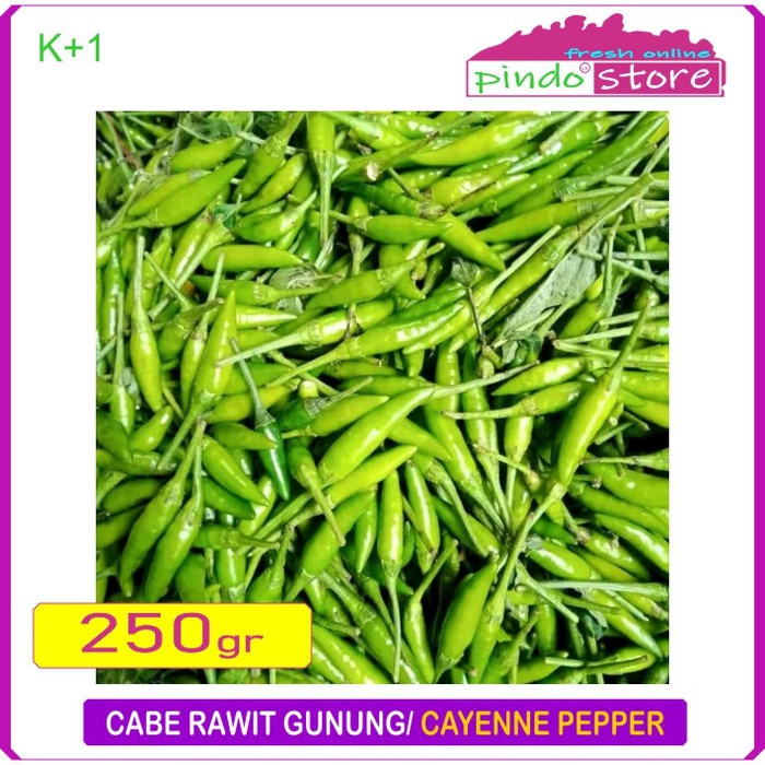 

CABE RAWIT GUNUNG IJO SEGAR / RAWIT HIJAU /CAYENNE PEPPER