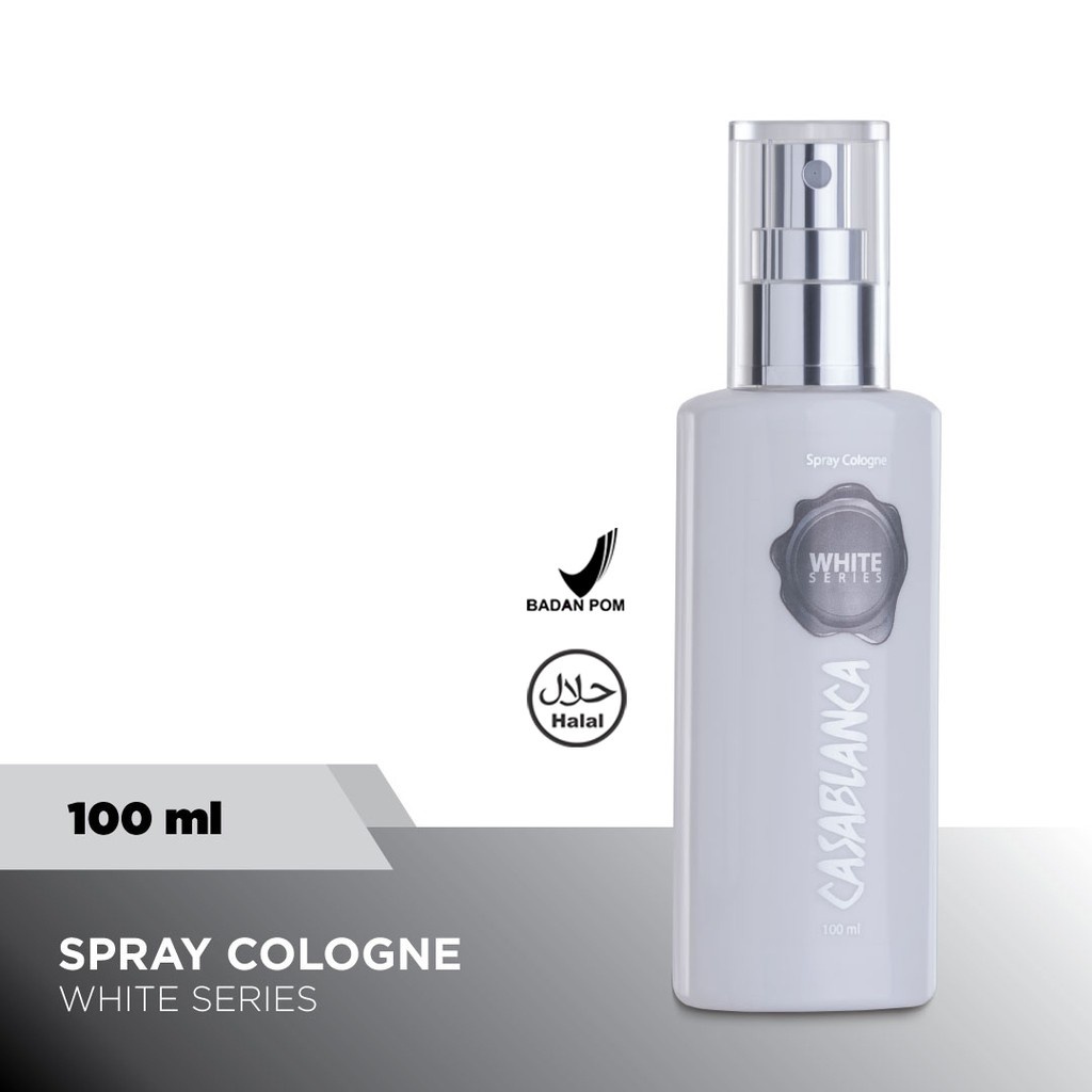 Casablanca Spray Cologne 100ml White Series