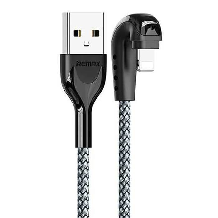 Remax Heymanba Kabel Charger USB Type C L Shape 3A 1 Meter RC097a