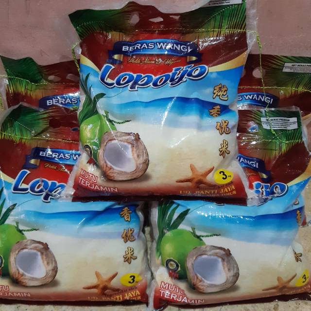 BERAS LOPO IJO 3KG-BERAS ZAKAT FITRAH-BERAS PUNEL