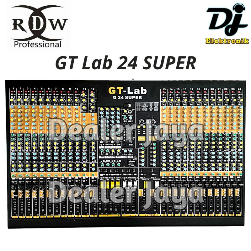 Mixer Analog RDW GT Lab 24 / G 24 / G24 Super - 24 channel