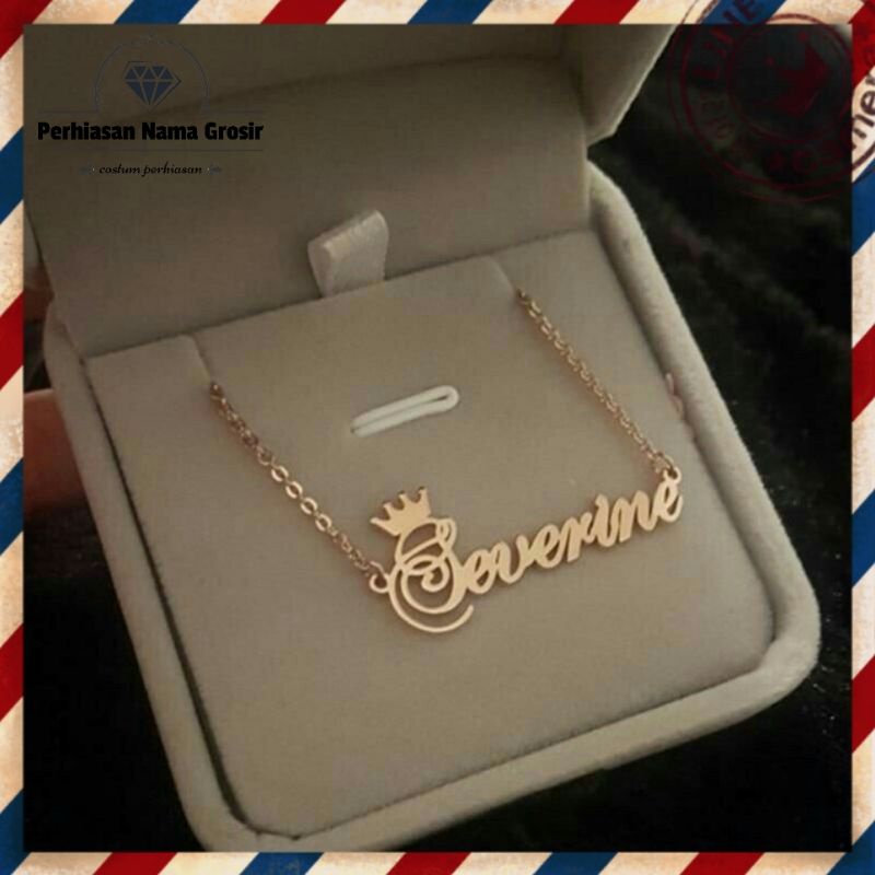 kalung nama anti karat kalung nama custom kalung nama anak kalung nama dewasa
