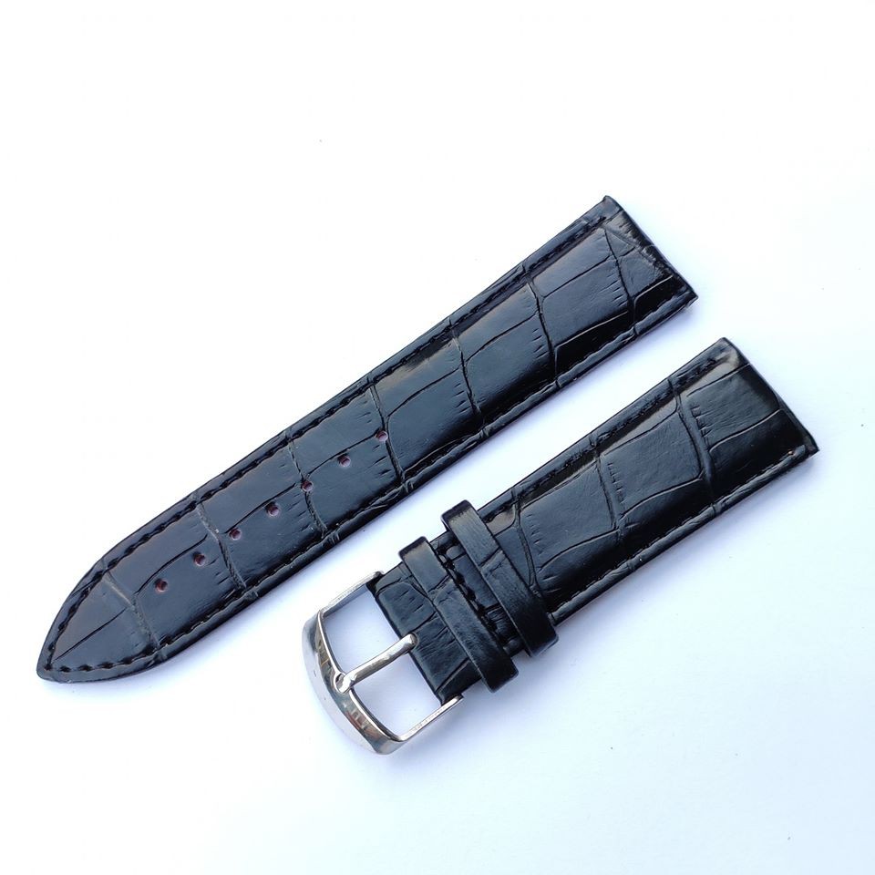 Strap Tali Jam Tangan Kulit Leather Motif 24mm
