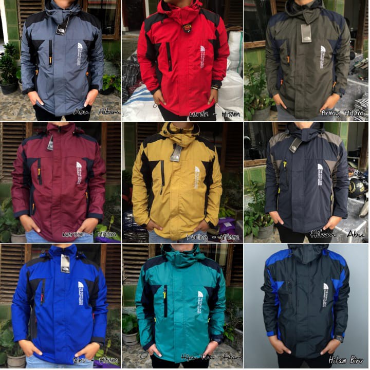 (BISA COD) Jaket Summit Jaket Muncak Jaket Outdoor Murah Jaket Gunung Jaket Waterproof Anti Air-PAKET USAHA 20pcs