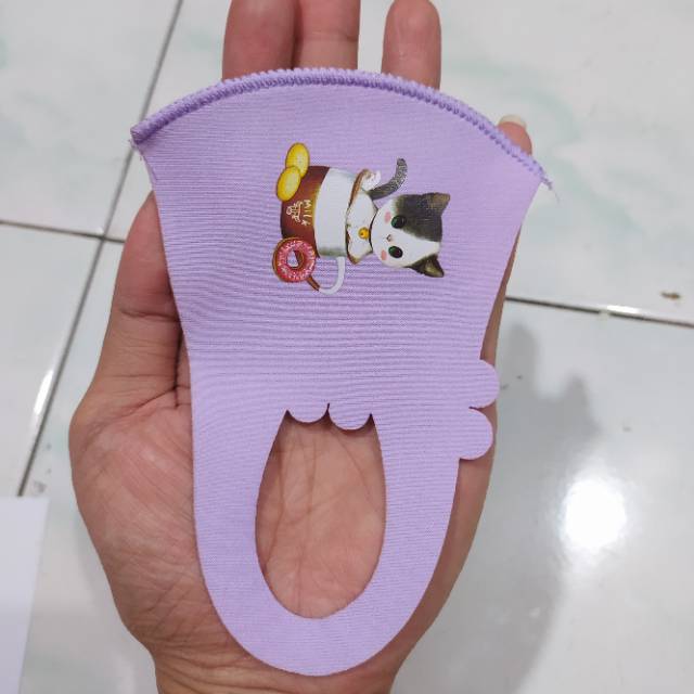 COD MASKER ANAK WARNANI MOTIF SCUBA TEBAL