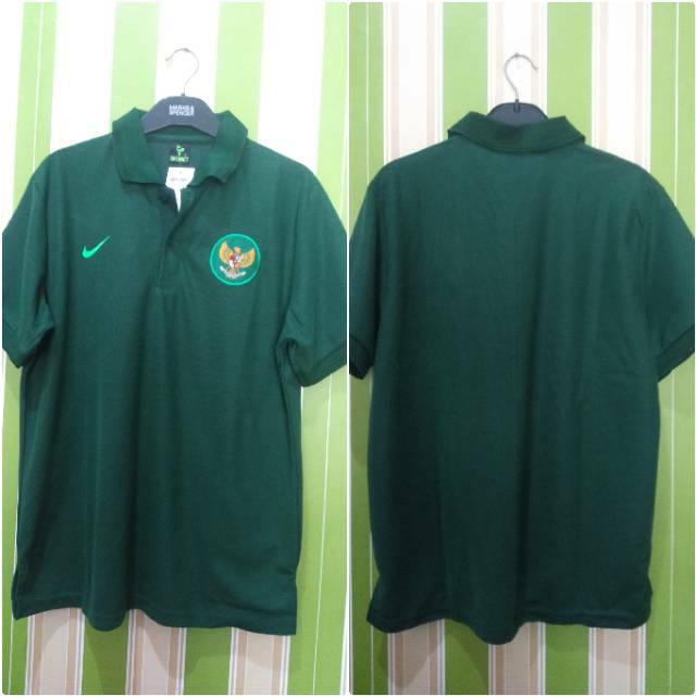  POLO  T SHIRT TIMNAS  INDONESIA  KAOS  KERAH BAJU PRIA 