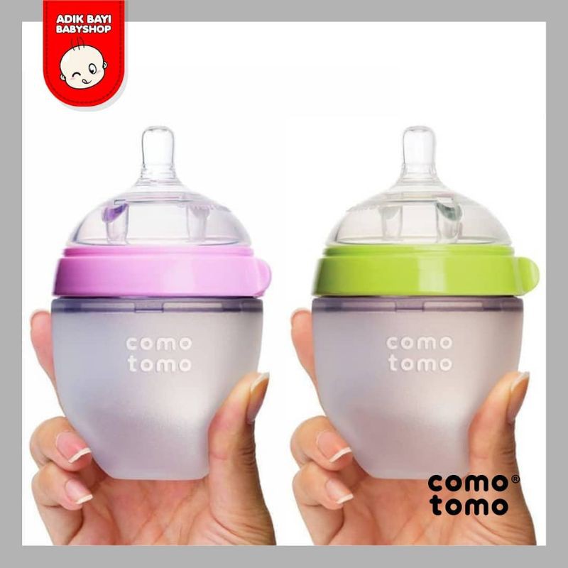 Botol Dot Bayi Comotomo Botol Susu Dot Bayi Botol Susu Anti Kolik dan Kembung Dot Bayi Comotomo