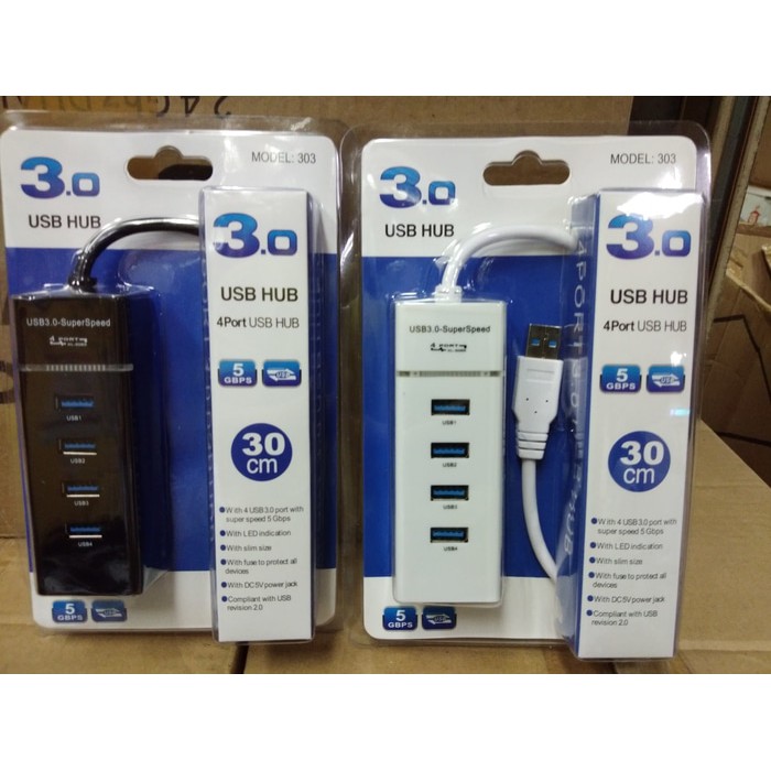 Gaintech USB3.0 Hub 4Port 303 Super Speed