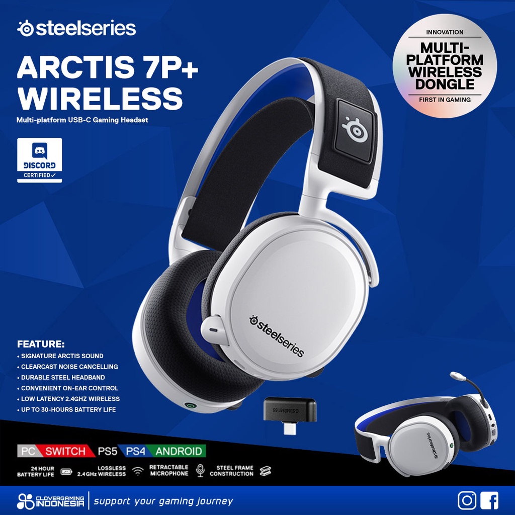 Steelseries Arctis 7P+ Wireless - Gaming Headset