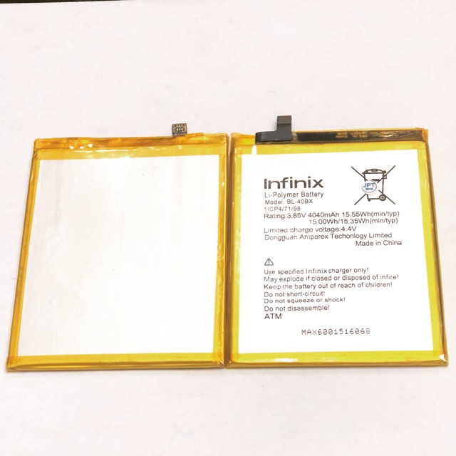 Baterai Infinix Hot Note 2 X600 - BL-40BX