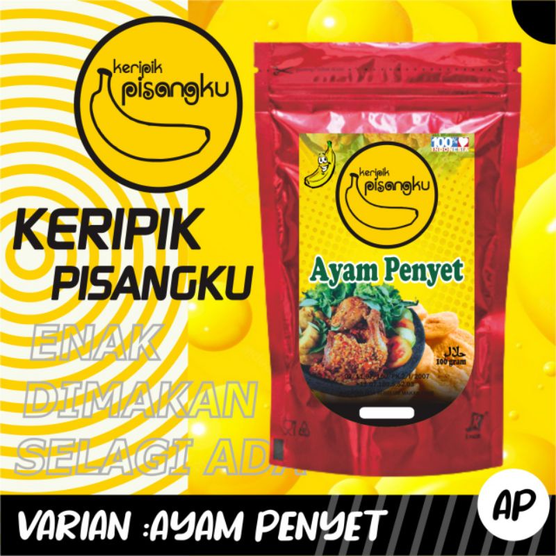 

Keripik Pisangku Rasa Ayam Penyet