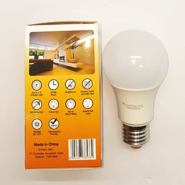 CTL 10W CD PUTIH LAMPU LED BULB CLASSIC 10W PERFORMA CTL / BOHLAM CAHAYA PUTIH CD