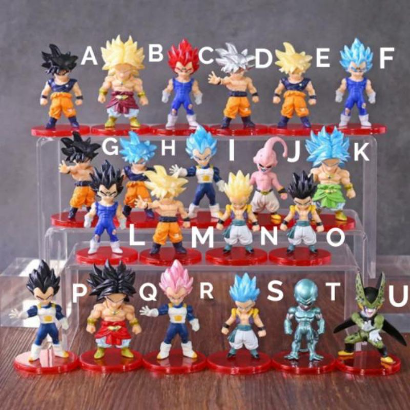 Action Figure Dragon Ball  Figure Dragon Ball Son Goku Vegeta(BISA COD)