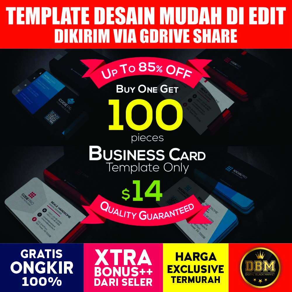 Multipurpose Business Cards Bundle - Photoshop