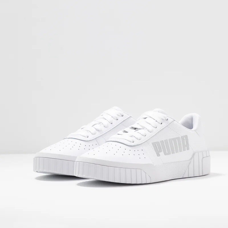 puma black white silver