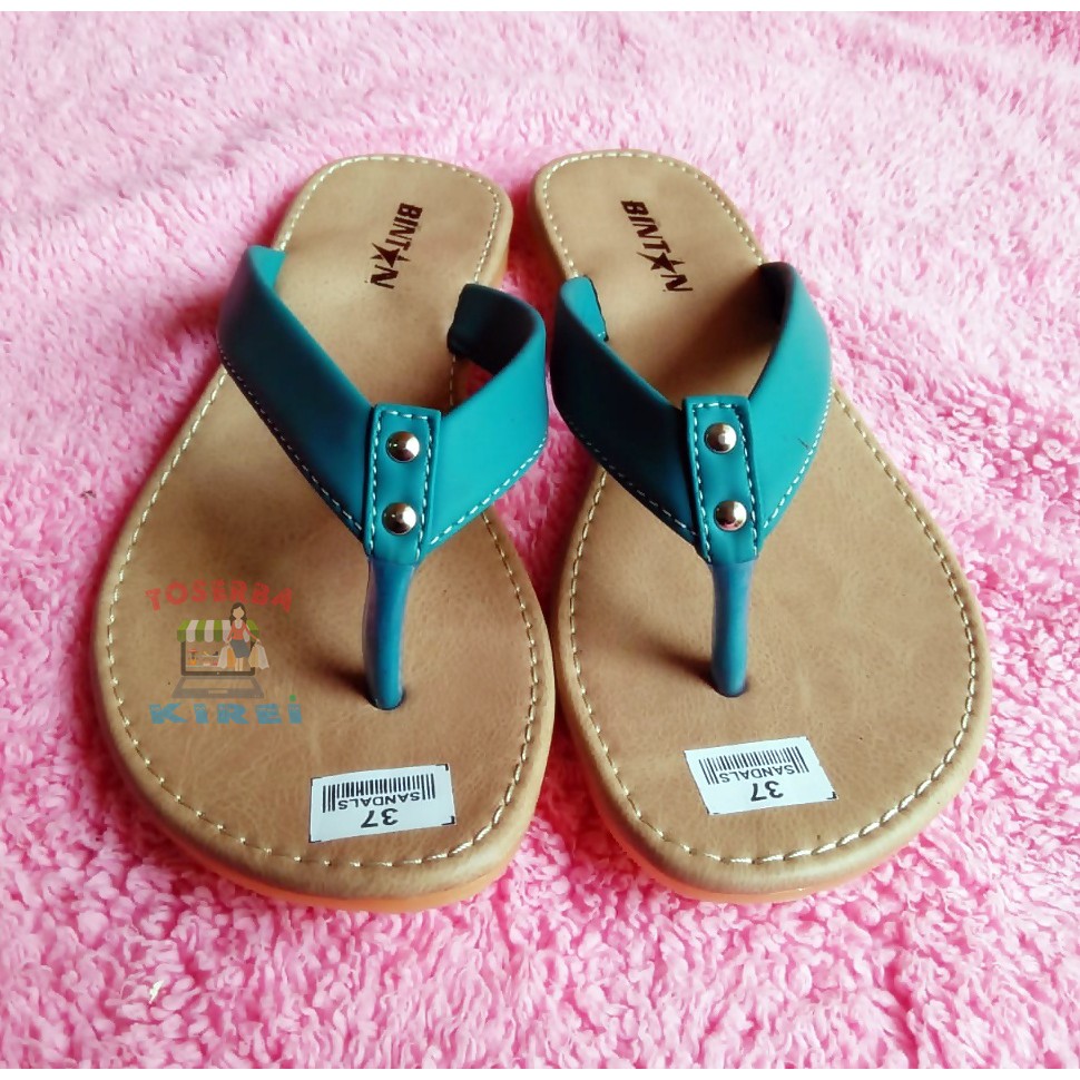 ST06 Sandal Flat Wanita // Sandal Tasik