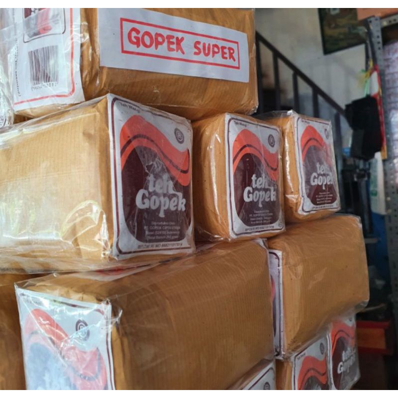 TEH GOPEK  SUPER 250 gram ( Teh Seduh dari Slawi Teh Tubruk Super)