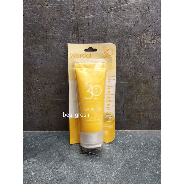 Wardah uv shield 35 spf+++ sunscreen SATUAN