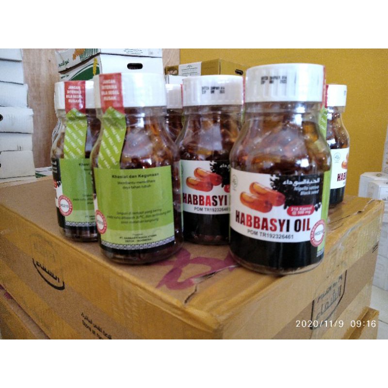Habbasyi Oil 210 Kapsul