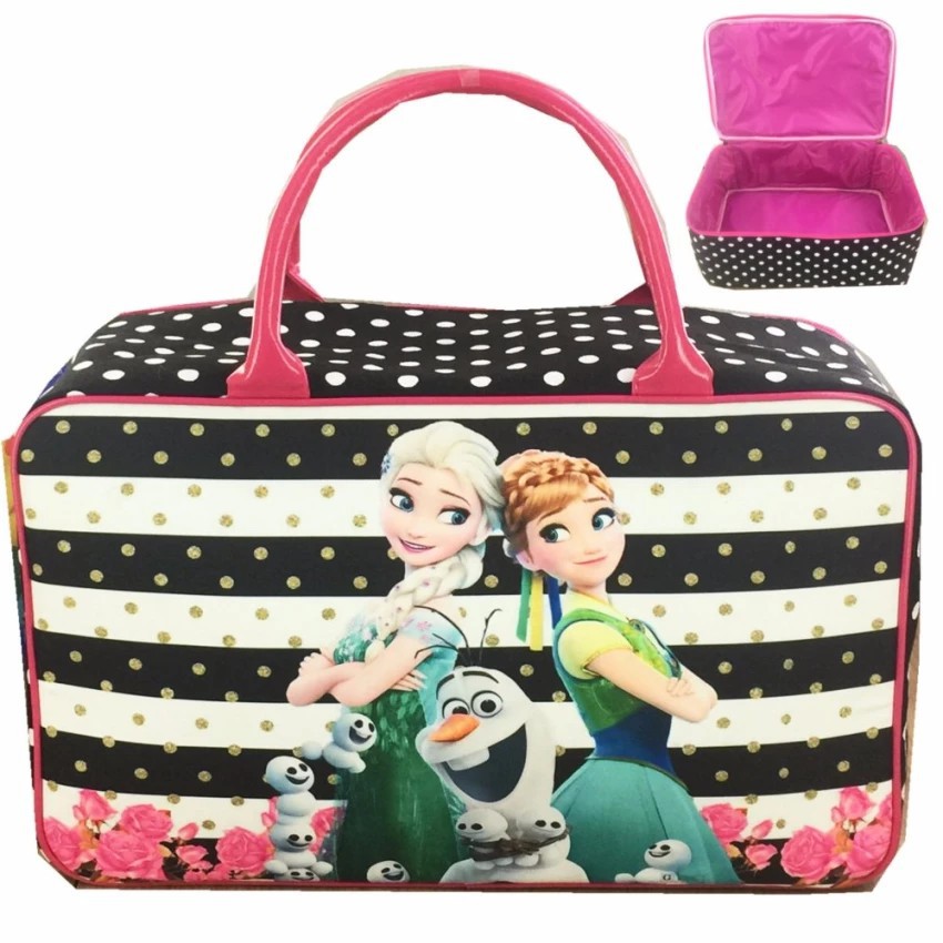 PA TRAVEL BAG SUPER KANVAS KARAKTER (TAS KOPER JINJING) FROZEN / TA001